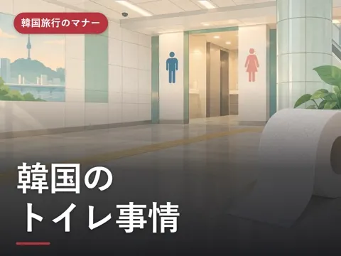【2026年最新】韓国のトイレ事情｜紙は流せる？無料で使えるトイレの探し方（地下鉄・スタバ・ガソリンスタンド）、暗証番号つきトイレ