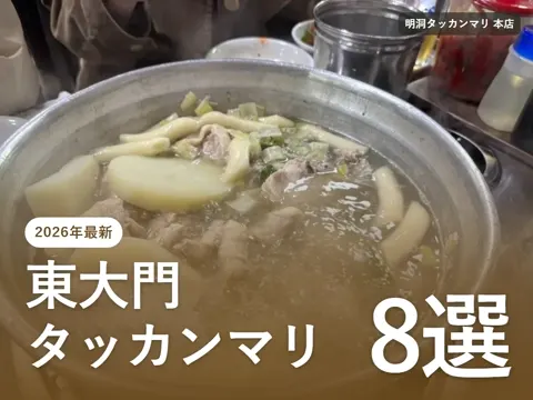 【2026年最新】東大門タッカンマリ横丁おすすめ5選+ソウルの人気店3軒|明洞タッカンマリ本店も、違い・食べ方・待ち時間