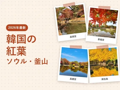 【2026年最新】韓国の紅葉 見頃と名所｜ソウル10選＋近郊・釜山（時期・行き方・混雑）