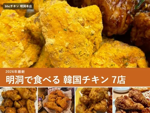 【2026年最新】明洞 チキンのおすすめ|チキン通りの人気店と韓国の有名チキン屋・テイクアウト