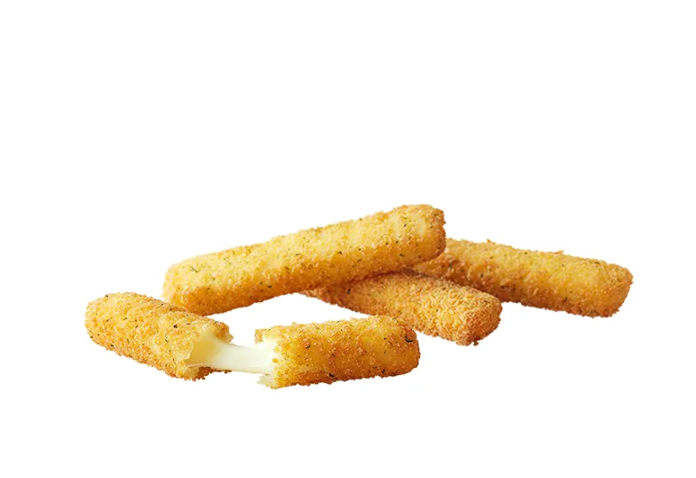細長いチーズスティックが4本