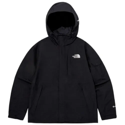 黒のゴアテックス GTX エコ ハイク ジャケットの正面