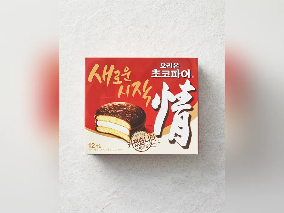赤い箱のオリオン チョコパイ