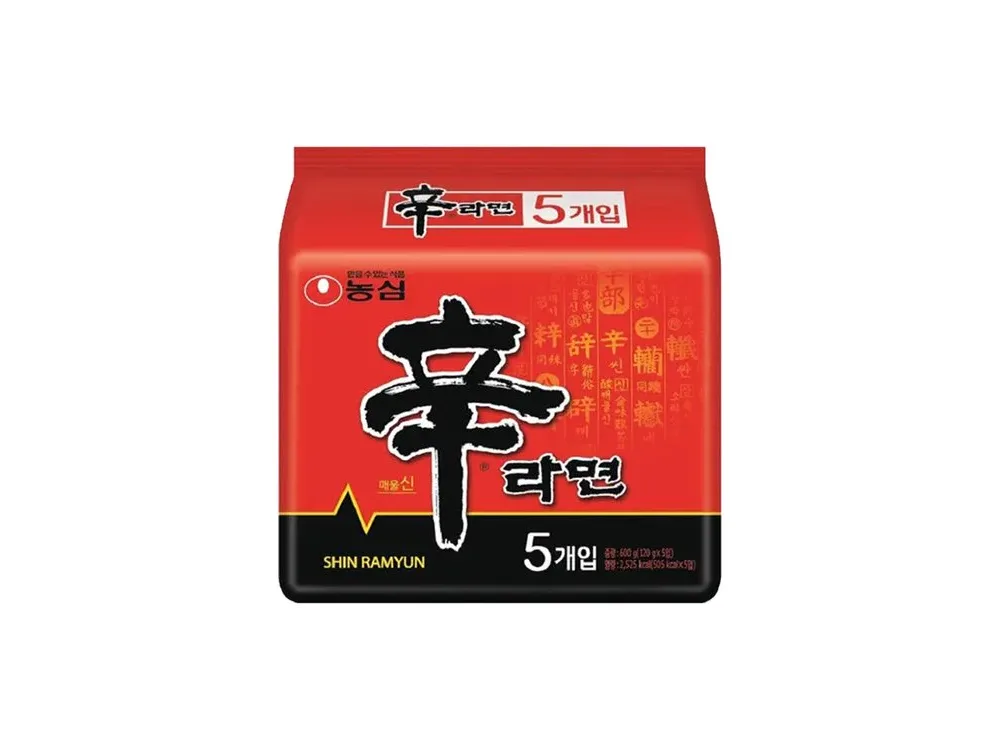 赤い袋の辛ラーメン 5袋入り