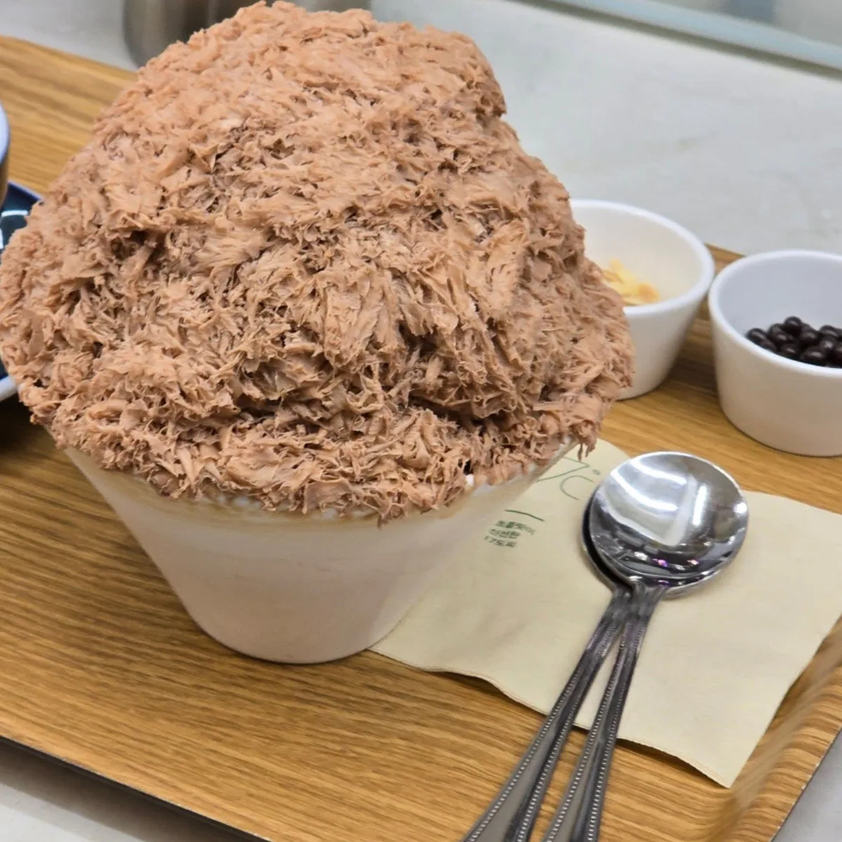 17℃ — 山盛りのチョコレートピンス