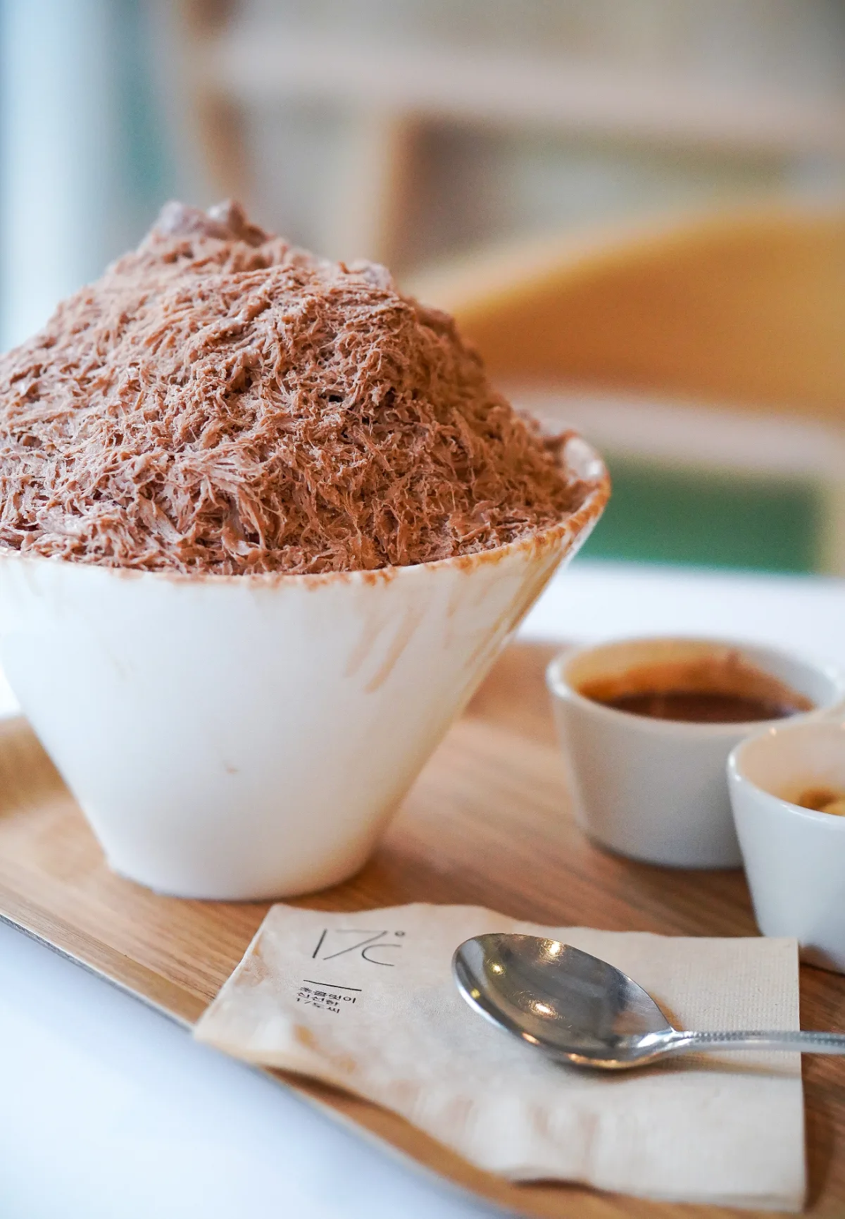 17℃ — 山盛りのチョコレートピンス