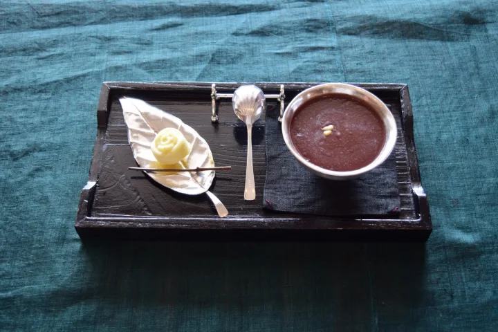 タンパッチュク（小豆のおしるこ）