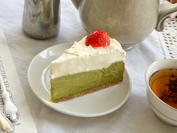 抹茶チーズケーキ