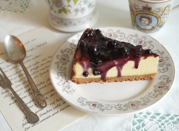 ブルーベリーチーズケーキ