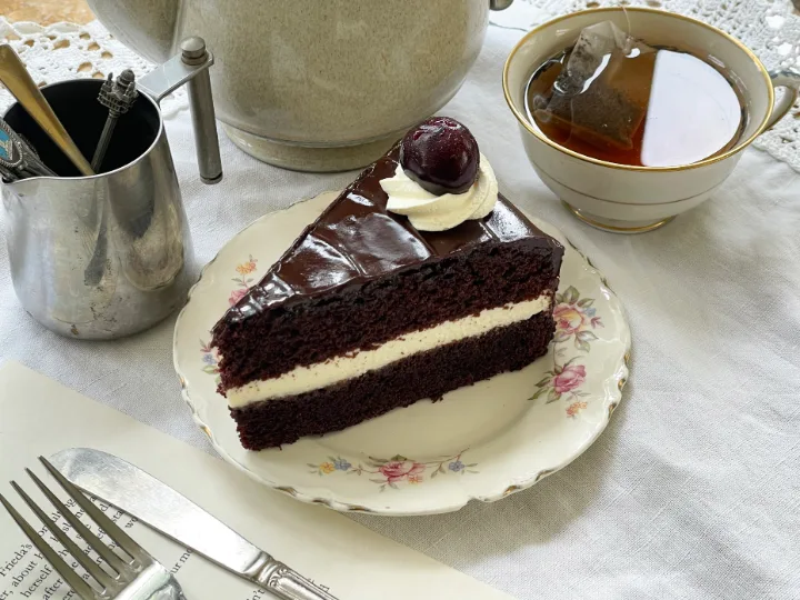 リアルダークチョコレートケーキ