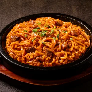 大根の和え物炒飯