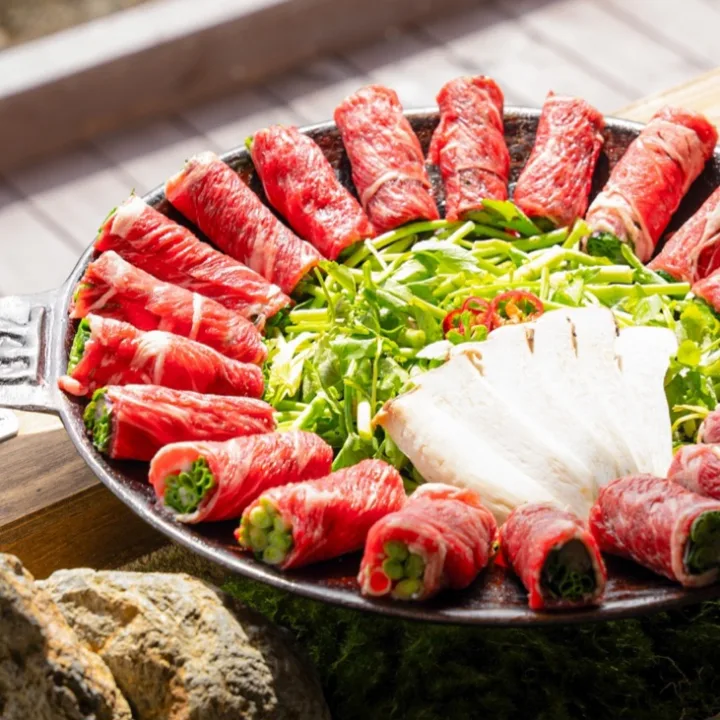 手巻き肉・カルビ味（1人前、2人前から注文）