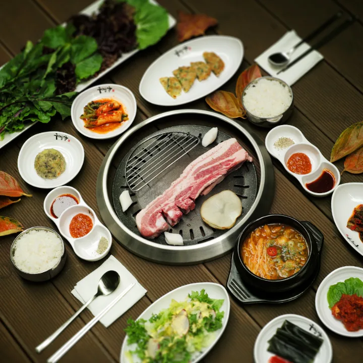 ランチ・DOOKUPSAM定食（2人前から）