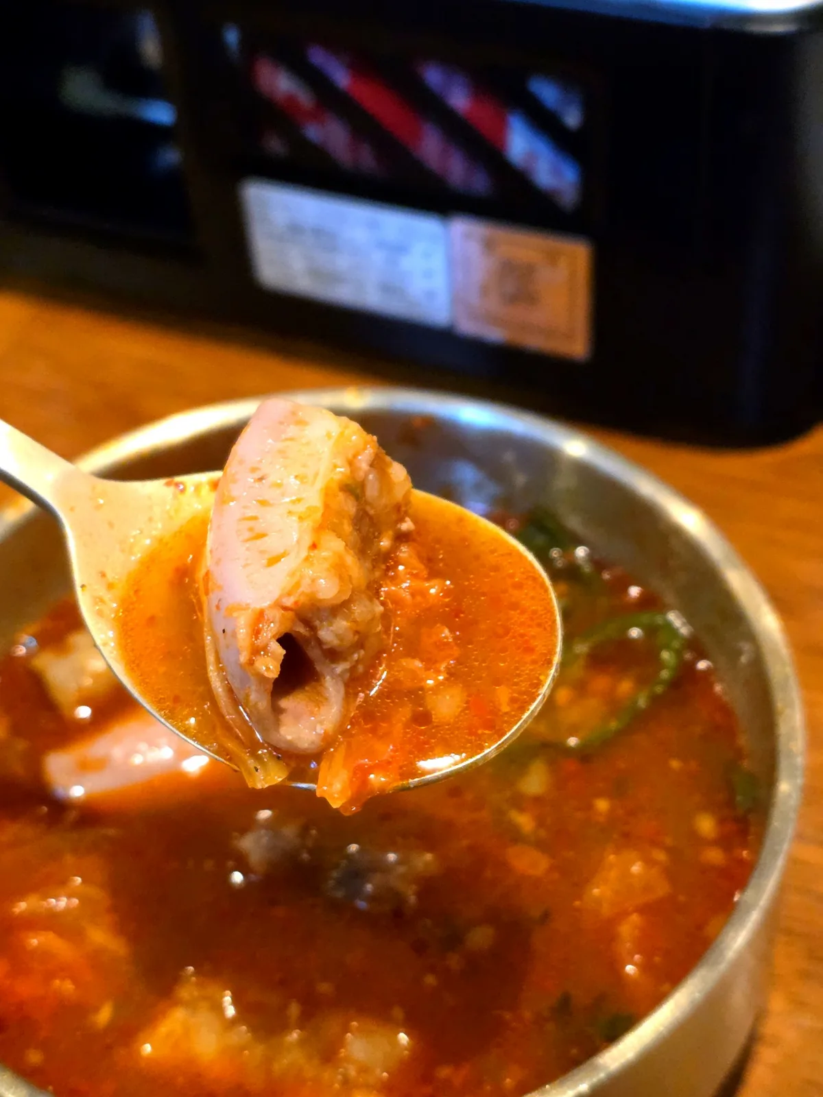 ピリ辛コムタンの胃袋