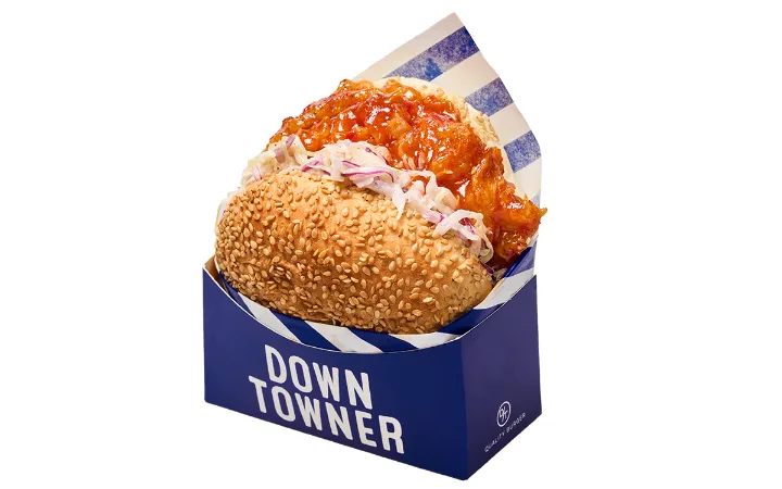 ホットハニー・チキンバーガー