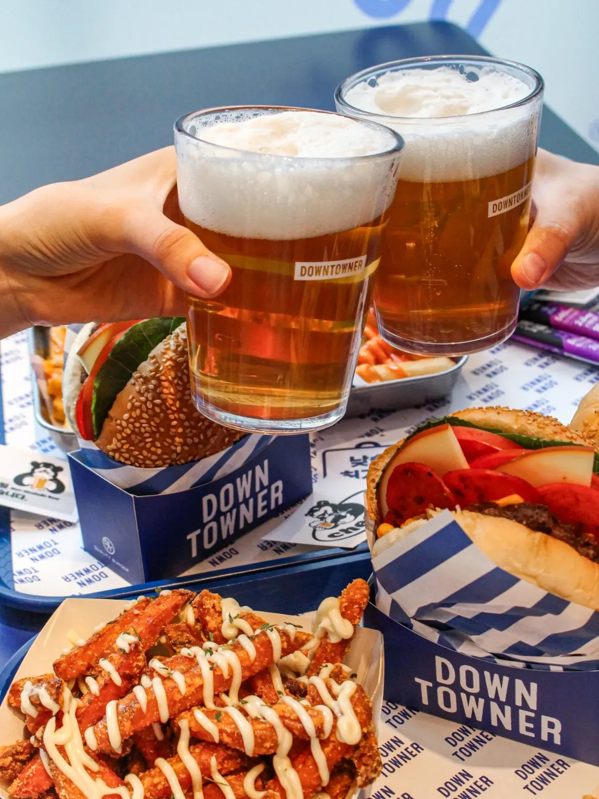 DOWNTOWNER 清潭店 — ビールとバーガーの食卓