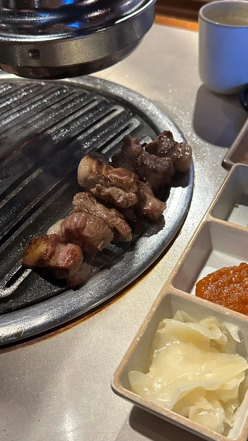 クッタン 新沙店 — 焼き上がった熟成モクサル