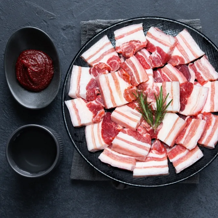 オギョプサルの盛り合わせ（400g）