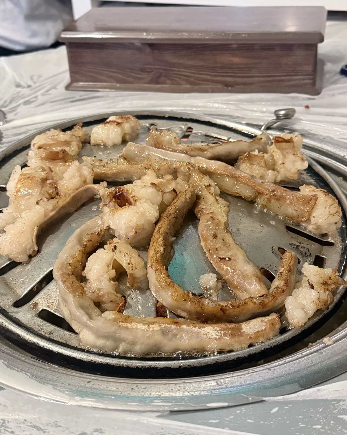 広安里マクチャンチプ 本店 — 鉄板で焼く牛テチャン