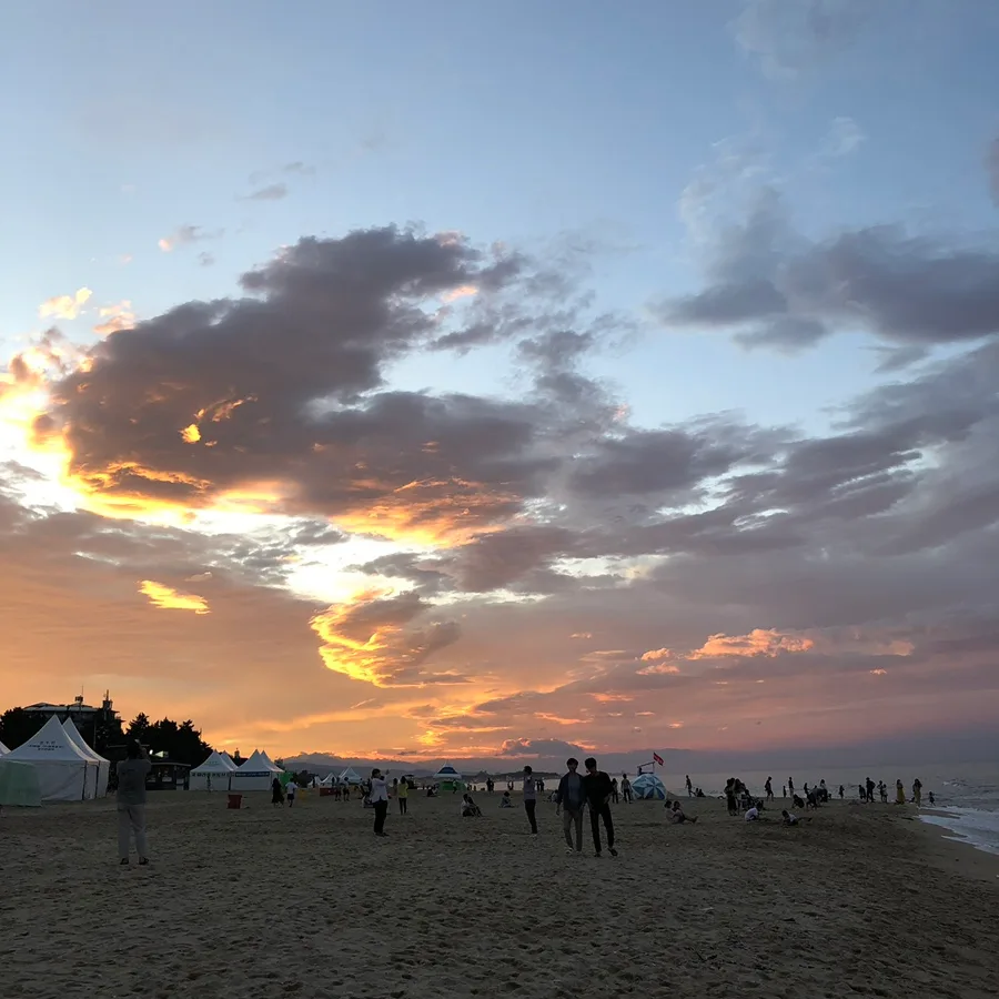 鏡浦海水浴場