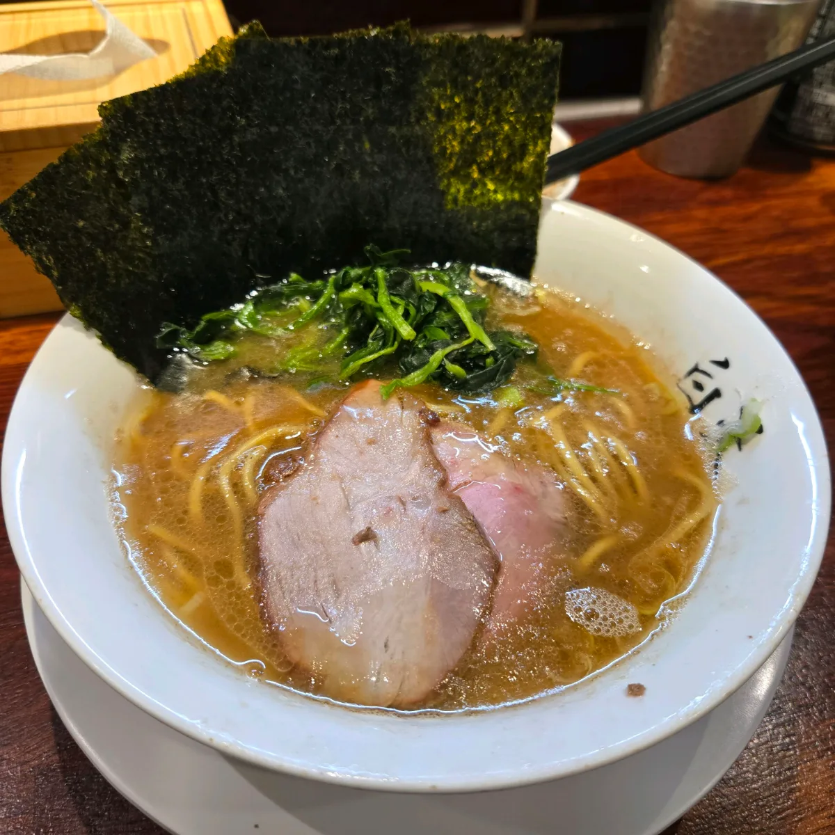 厚切りチャーシューのせラーメン