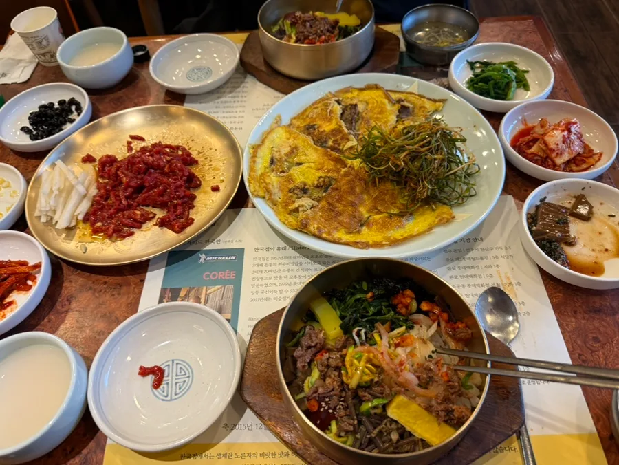 ユッケとジョンの食卓