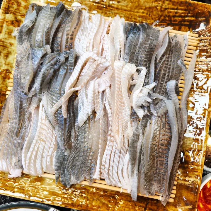 春のカレイ刺身