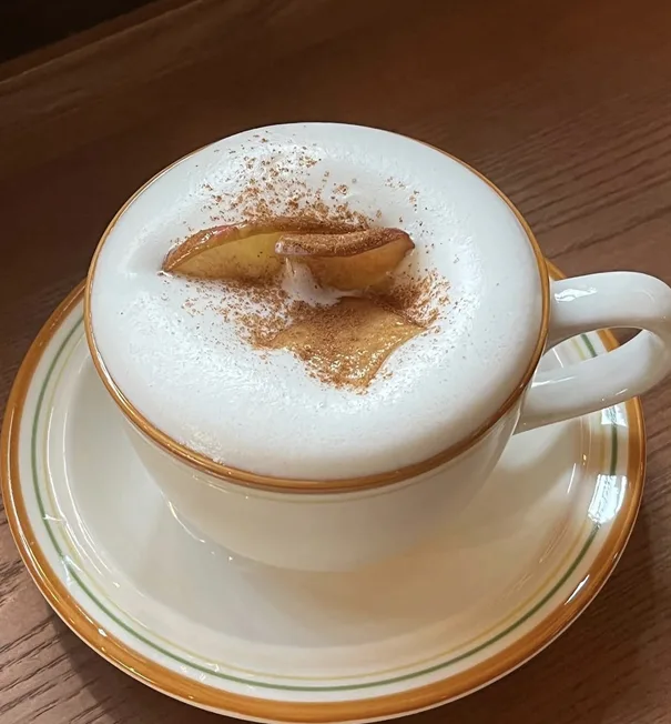 アップルシナモンラテ