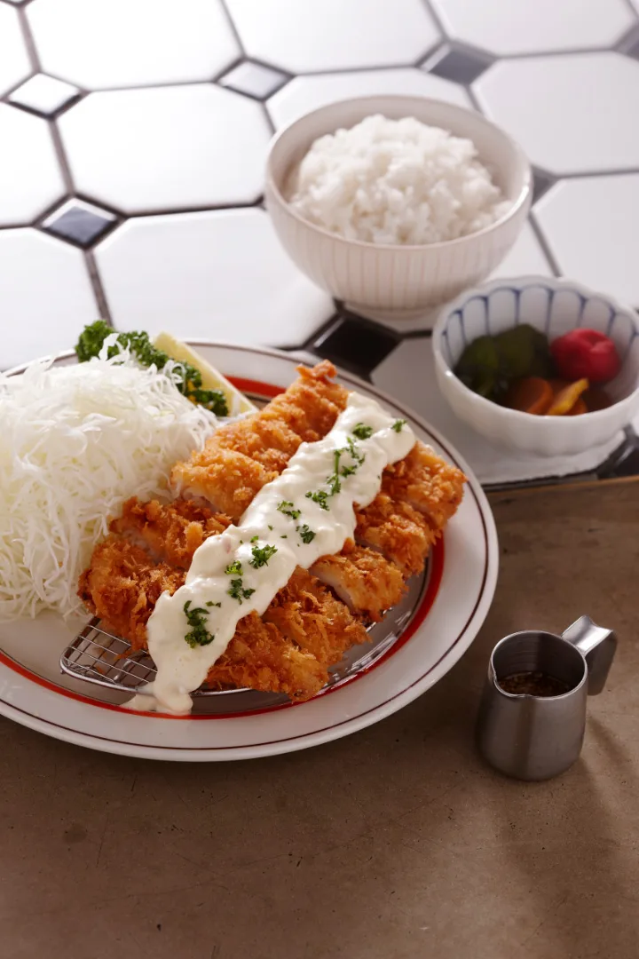 白身魚のフライ定食