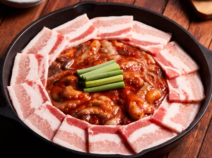 チュサムギョプ＋アルマニ炒めご飯（1人前）