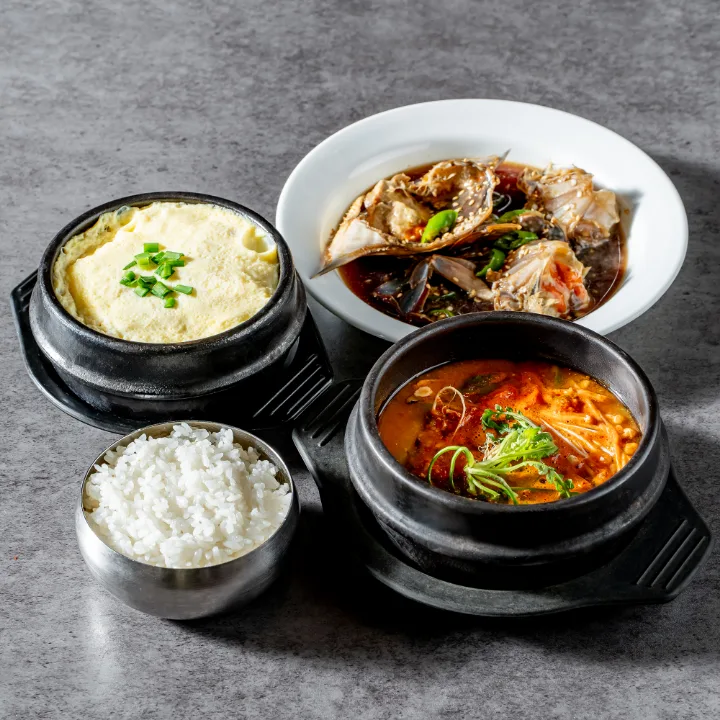 カンジャンケジャン定食（昼食）