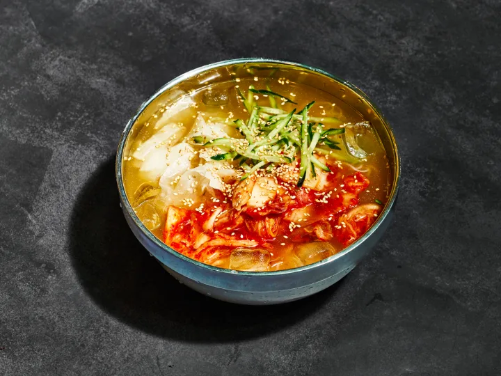 キムチマリ冷やし麺