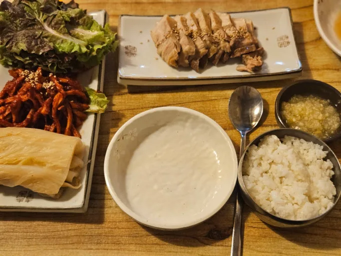平日昼のポッサム定食