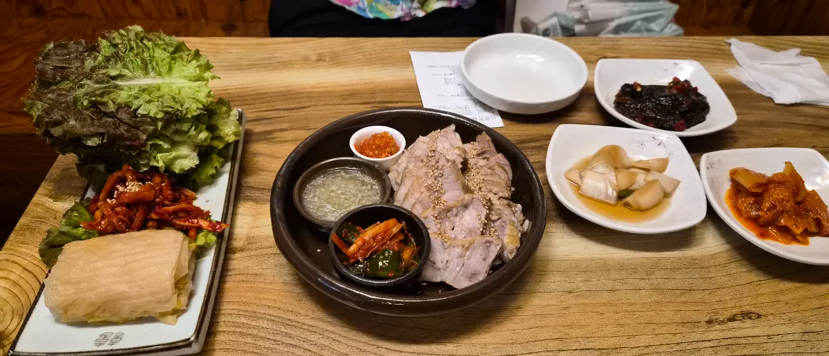 平日昼のポッサム定食