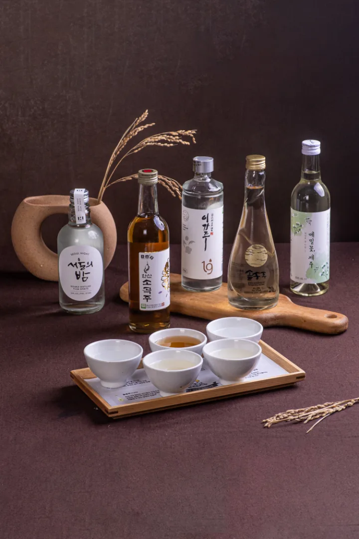 清酒飲み比べ