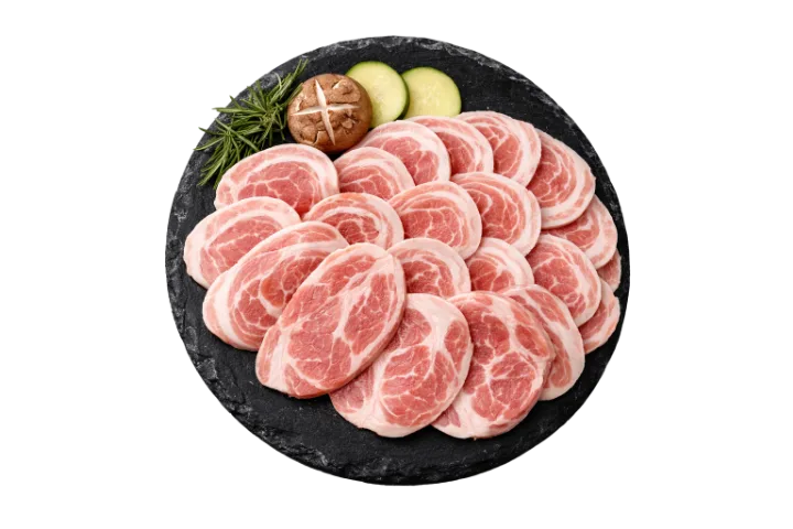 済州黒豚サムギョプロース（100g）