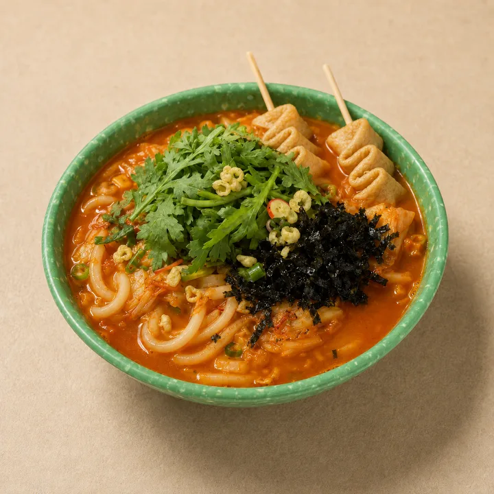 ピリ辛キムチうどん