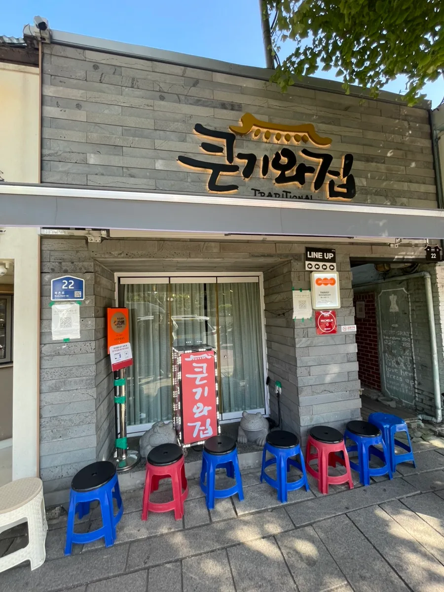 クンキワチッ — 店名の看板がある入口