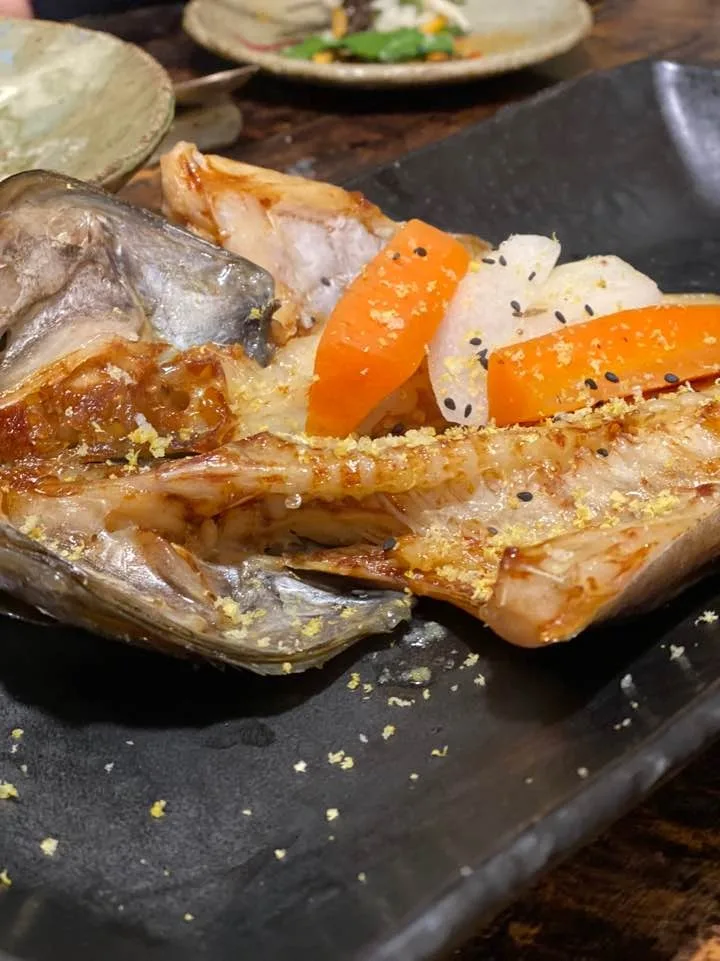 黒山島産メバルの蒸し物