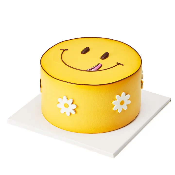 イエロースマイルケーキ