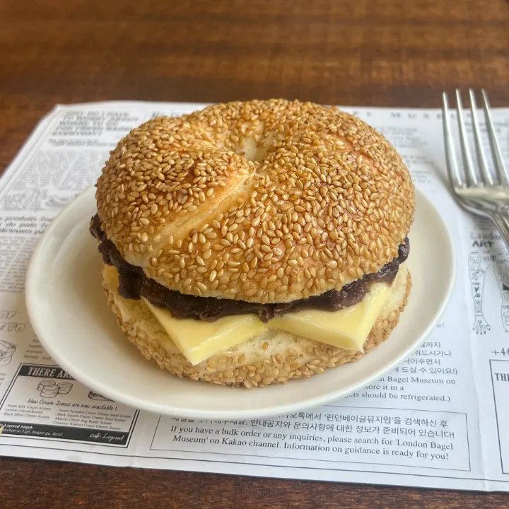 あんバターサンドイッチ