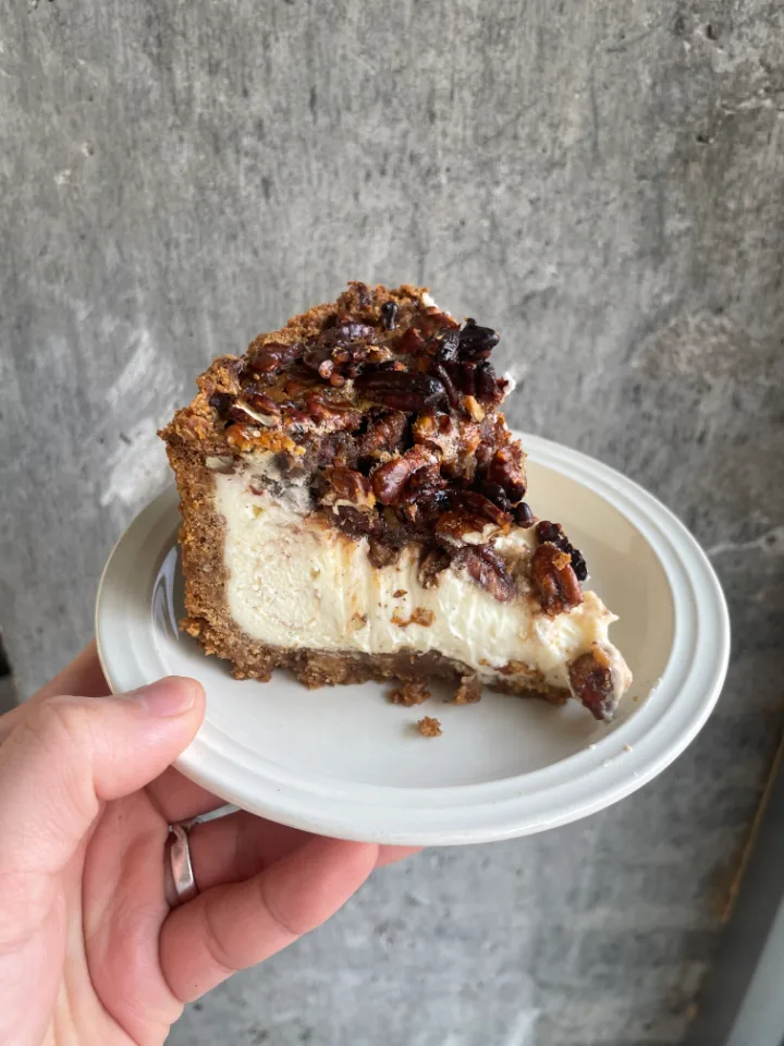 ピーカンナッツのチーズケーキ