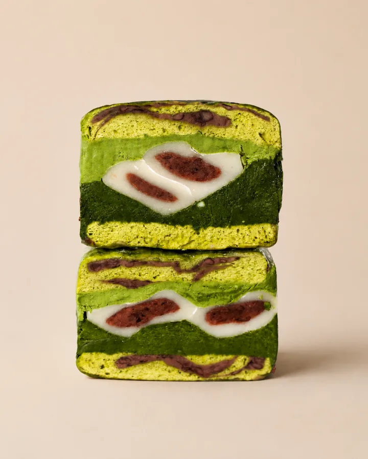 抹茶もちマンモスパン