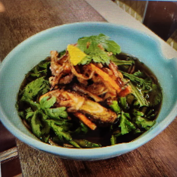 野菜温そば