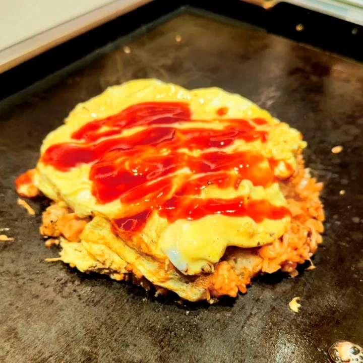 鉄板オムライス