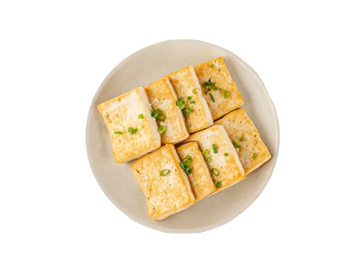 エゴマ油で焼いた手作り豆腐
