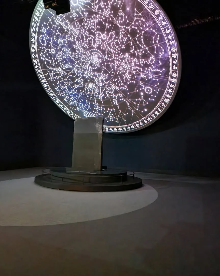 国立古宮博物館 — 星図が輝く天文展示