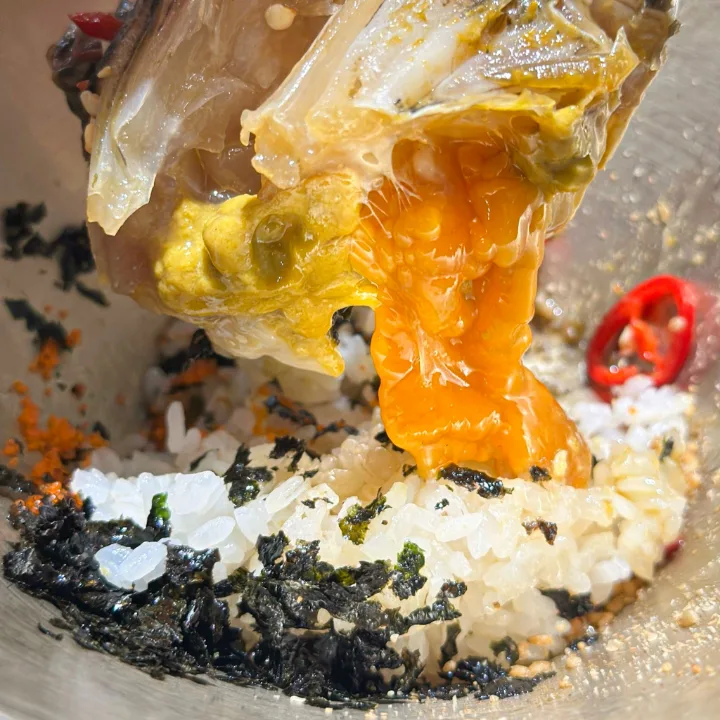 カンジャンケジャン定食 Mサイズ（約250g・2人前）