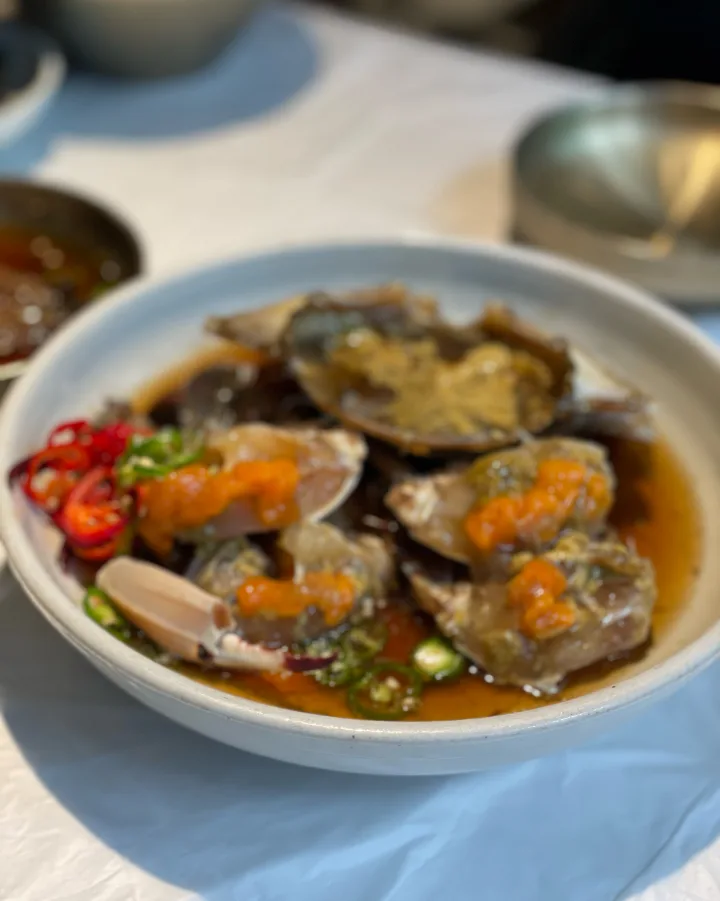 カンジャンケジャン定食 MSサイズ（約200g・カニ2杯＋ご飯2杯）