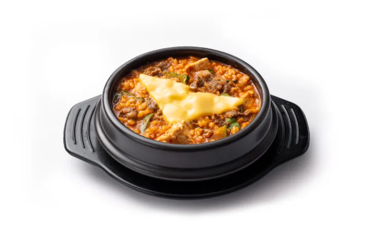 チーズ入りテンジャン スルパプ（味噌のおじや）